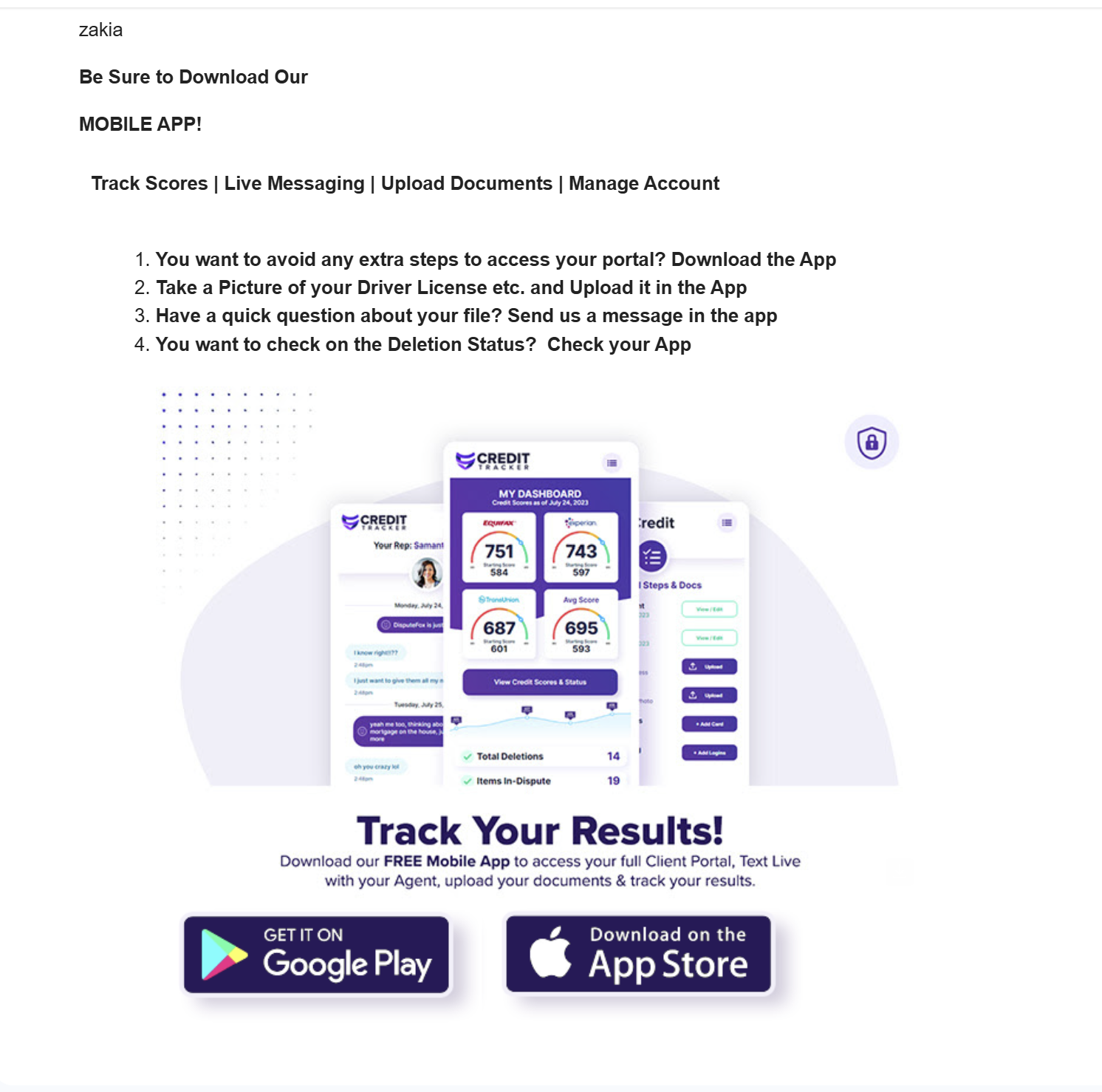 savage welcome email 2 download app pic